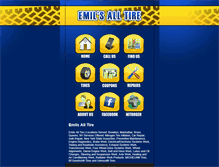 Tablet Screenshot of emilsalltire.com